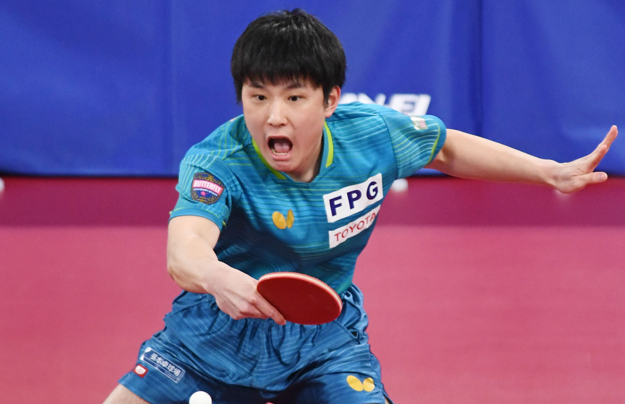 日本乒乓球队绝杀波兰乒乓球队，张本智和关键制胜